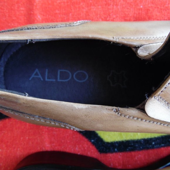 NEW aldo mens dress slip on casual shoes size euro 46 leather main image 9